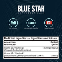 Vitamin D3 + K2