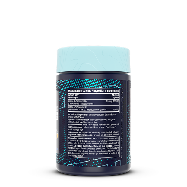 Vitamin D3 + K2